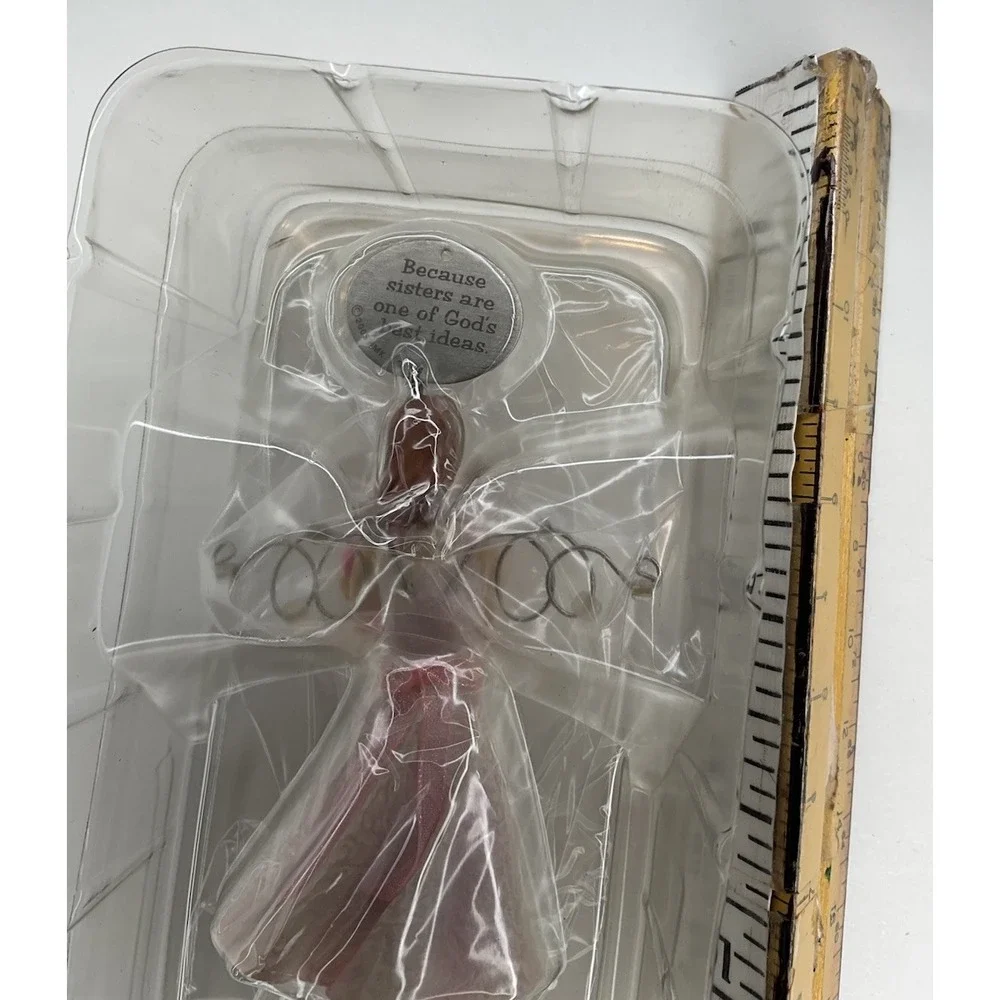 Hallmark Keepsake Christmas Ornament 2008 Sister‎ Angel Down to Earth Angels NOS